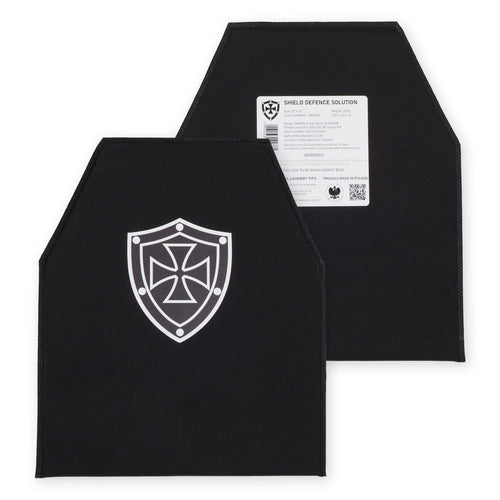 25 × 30 cm Mīkstie Ballistiskie Ieliktņi Shooter's Cut – Priekšpuses un Aizmugures Aizsardzība