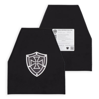 25 × 30 cm Mīkstie Ballistiskie Ieliktņi Swimmer's Cut – Priekšpuses un Aizmugures Aizsardzība