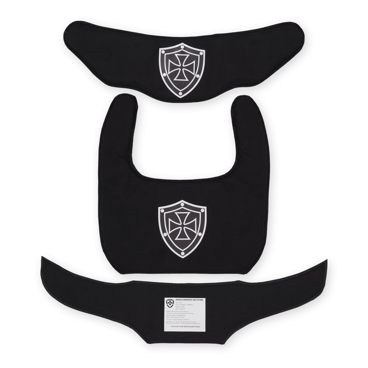 M-Tac Elite Gorget Kakla Mīksto Ballistisko Ieliktņu Komplekts